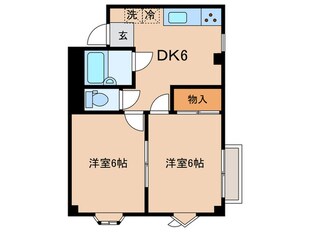 シャレイの物件間取画像